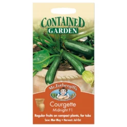 Mr. Fothergill's Courgette Midnight F1 Seeds