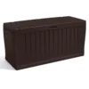 Keter Marvel Plus Outdoor Garden Storage Box 270L - Brown