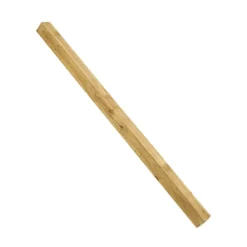 Forest Garden Larchlap Sawn Post 2.4m (2400 X 75 X 75mm) - Pack Of 4