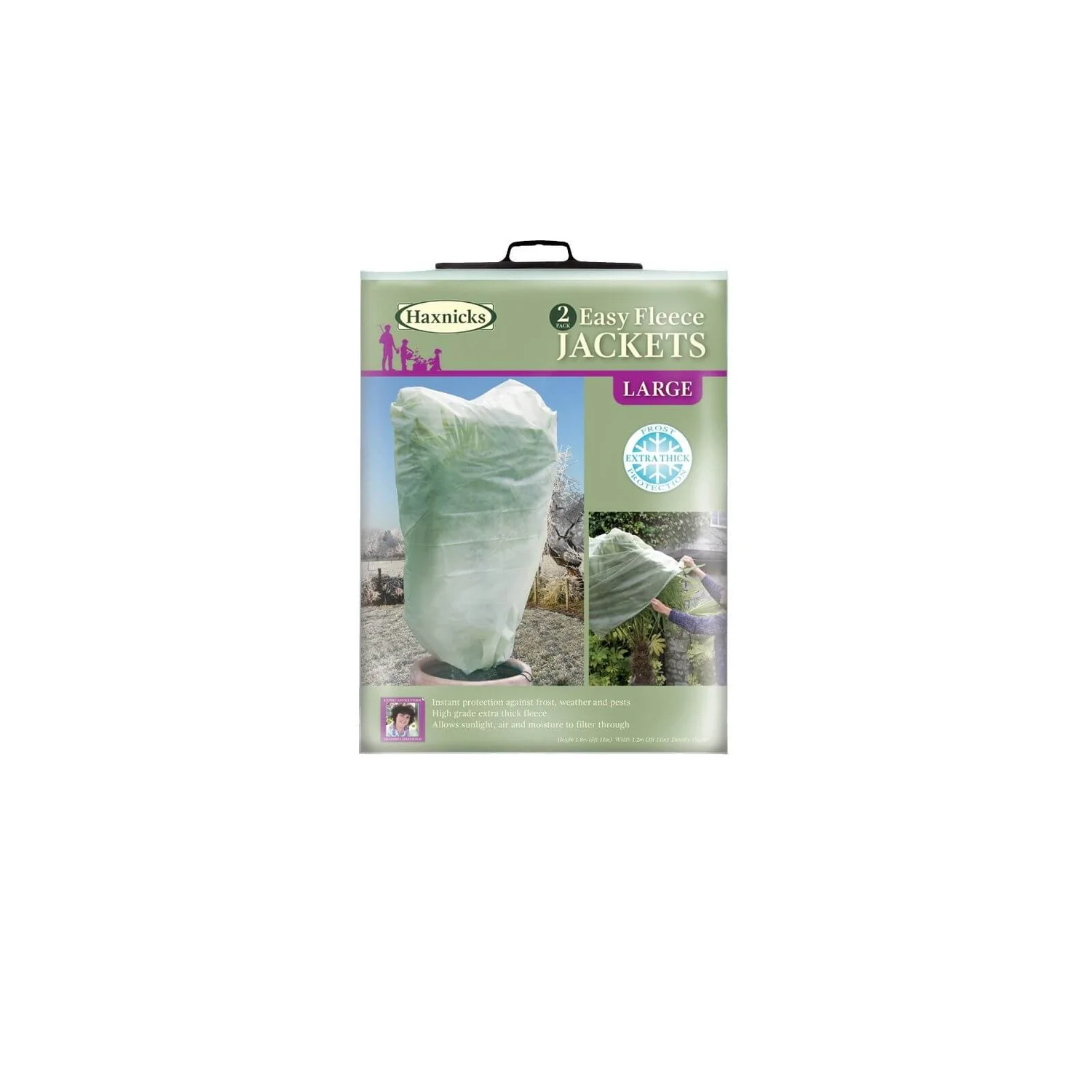 Large Easy Fleece Jacket - 2 Pack