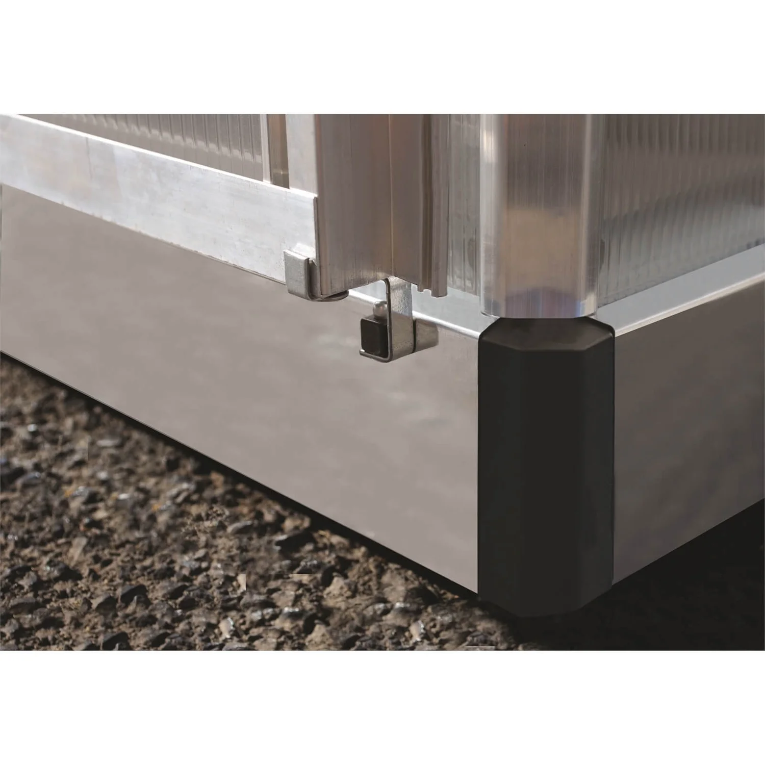 Palram 6 X 8ft Canopia Mythos Greenhouse - Silver - Image 6