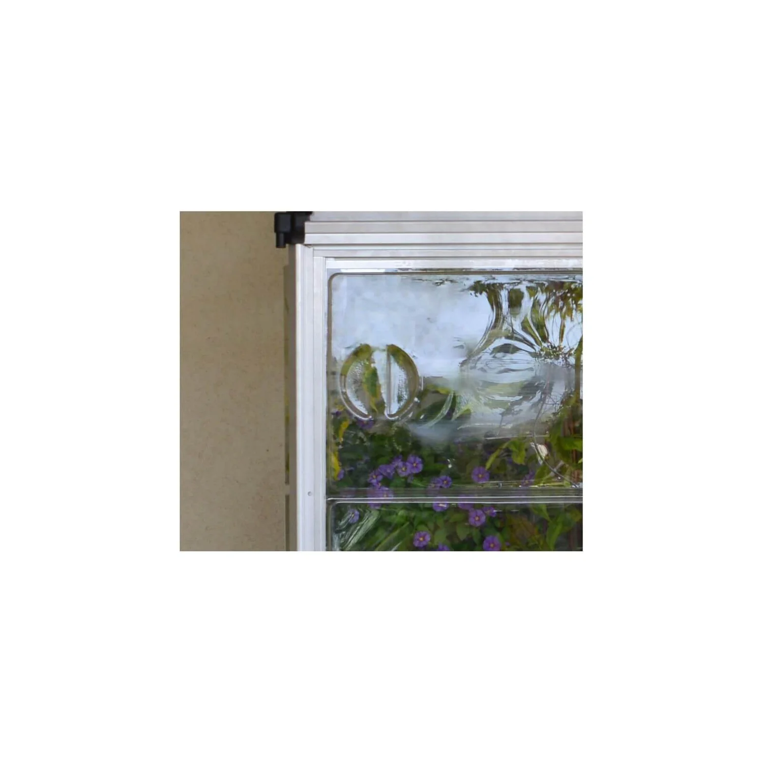 Palram - Canopia Lean To Grow House 4X2 Silver Clear - Image 6