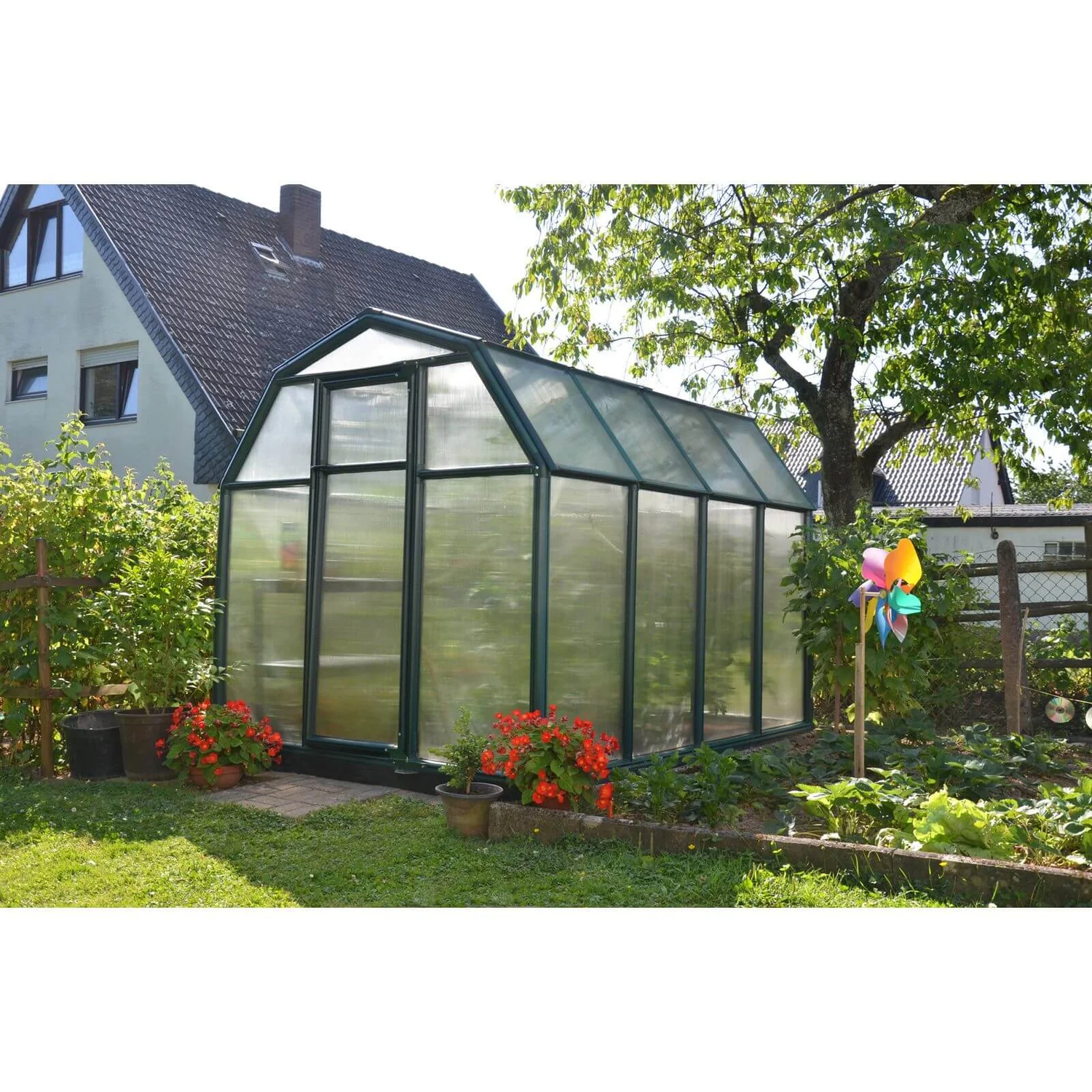 Palram 6 X 8ft Canopia Eco Grow Greenhouse - Green - Image 3