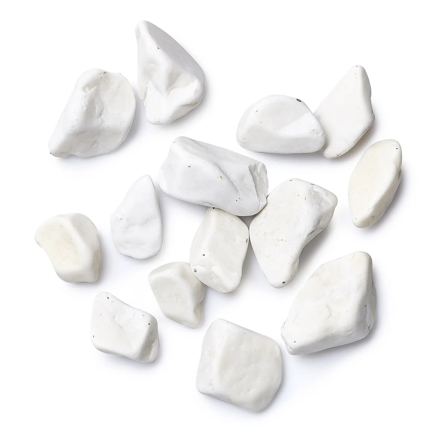 Stylish Stone Premium Arctic White Pebbles - Bulk Bag 750 Kg - Image 3