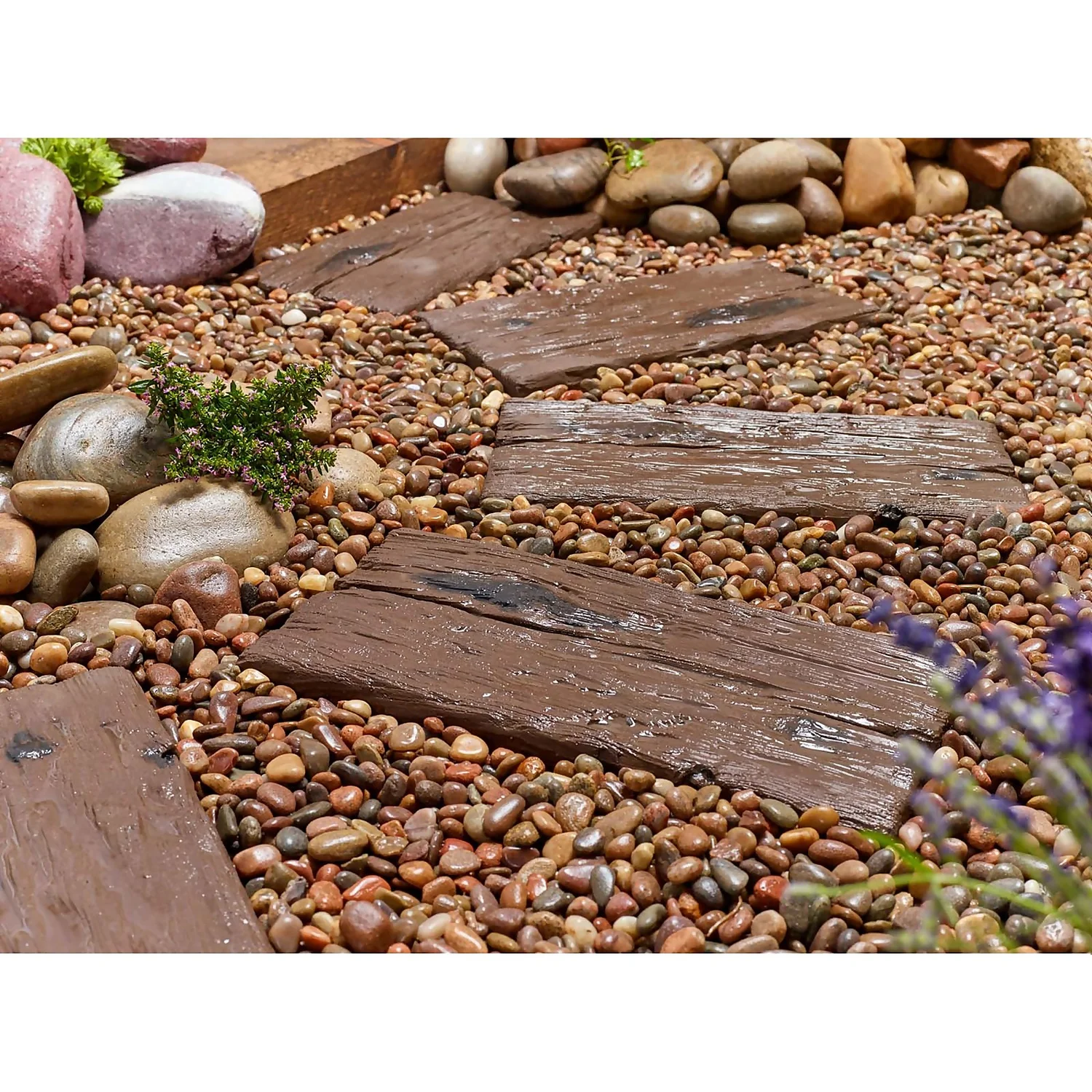Stylish Stone Logstone Sleeper Paving - 450 X 225mm (Full Pack) - Image 4