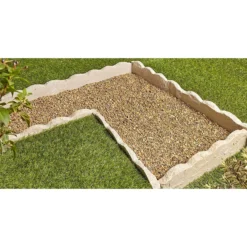 Stylish Stone Natural Random Scalloped Edging - Eastern Sand (Full Pack)