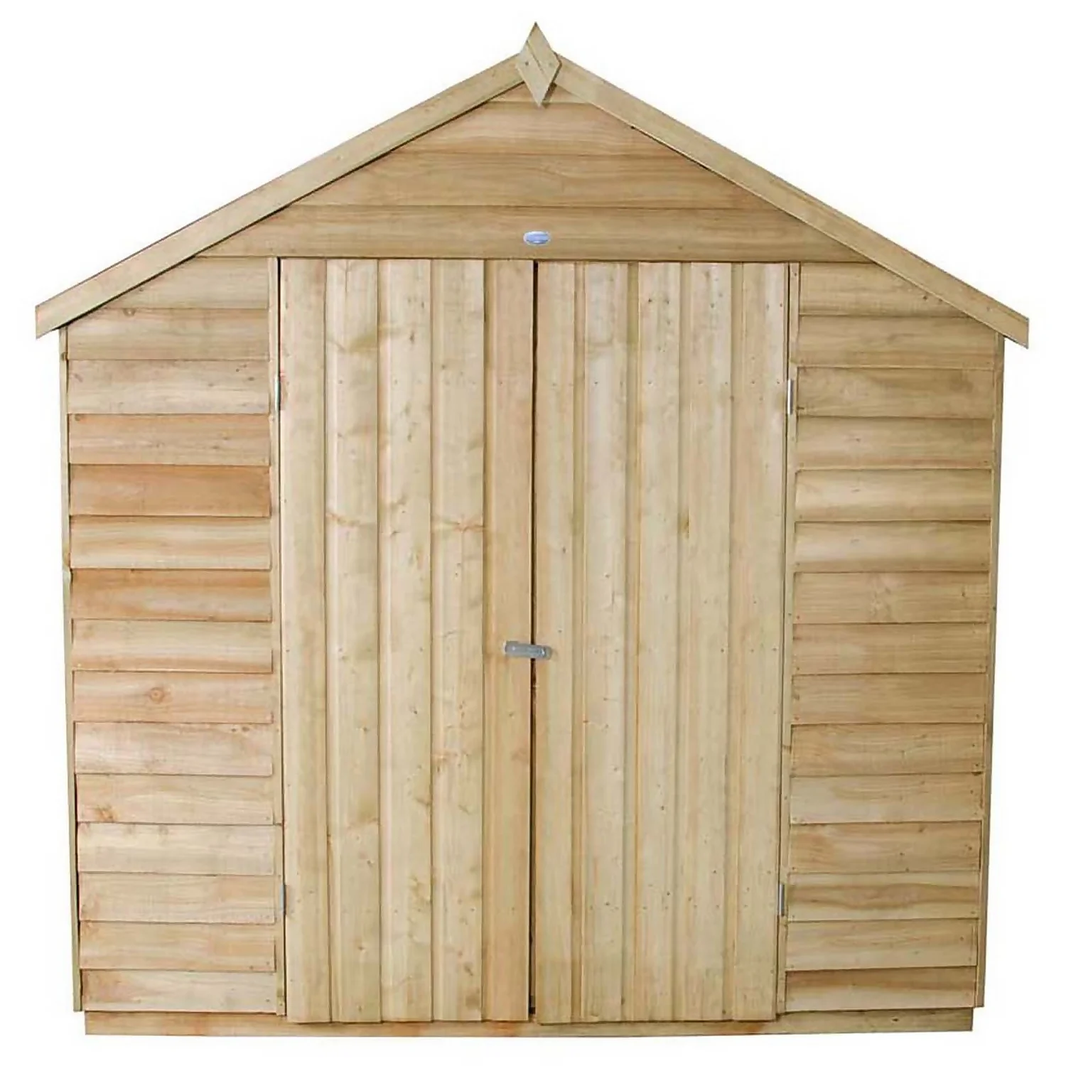 7x5ft Forest Wooden Overlap Pressure Treated Apex Shed -incl. Installation - Image 5
