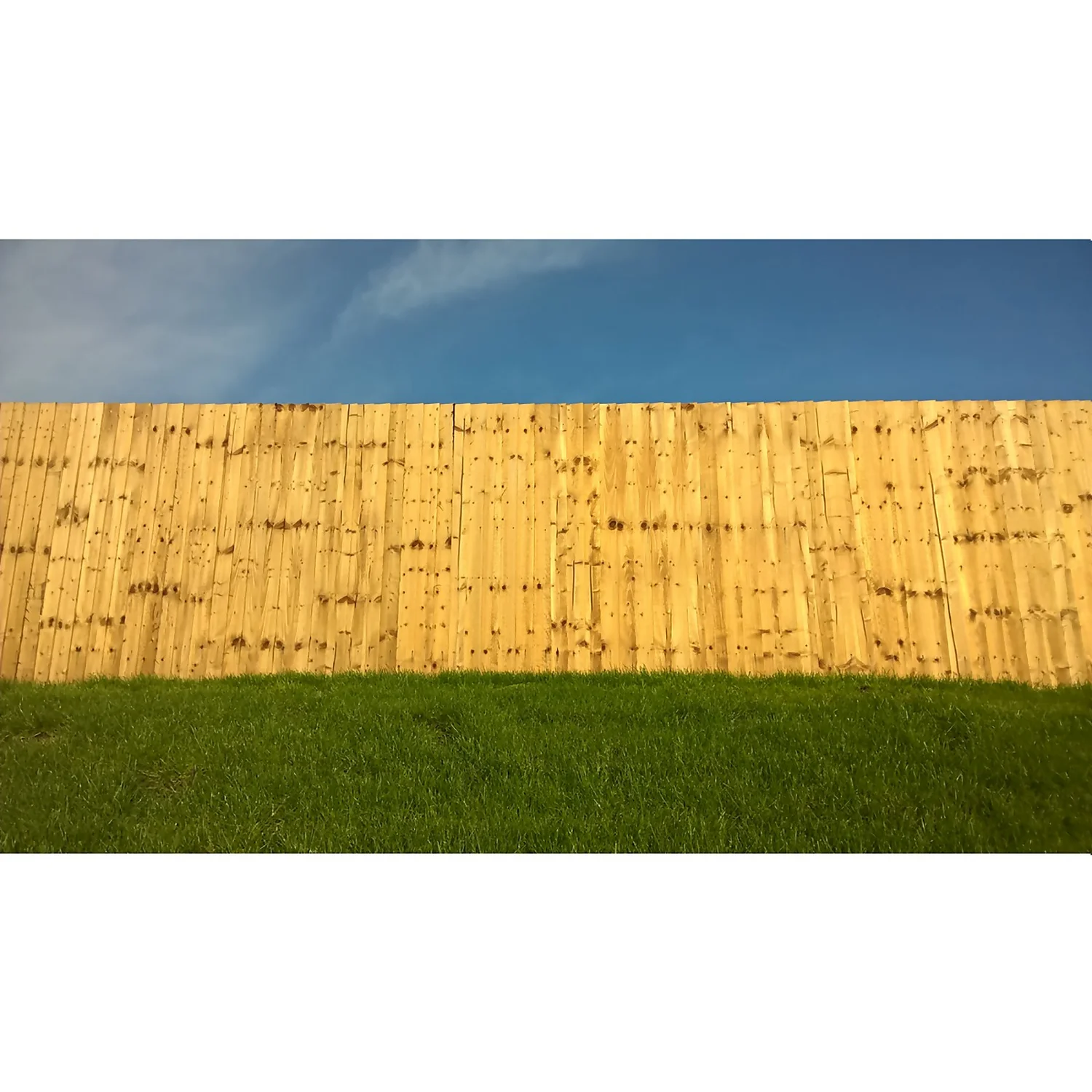 Metsa Feather Edge Fence Board Green Wood Fencing Slat 1.8m (11mm X 125mm X 1800mm) - Pack Of 8 - Image 2