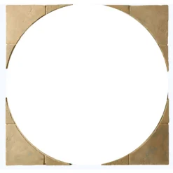 Stylish Stone Belfrey 1.8m Squaring Off Kit - Autumn Brown