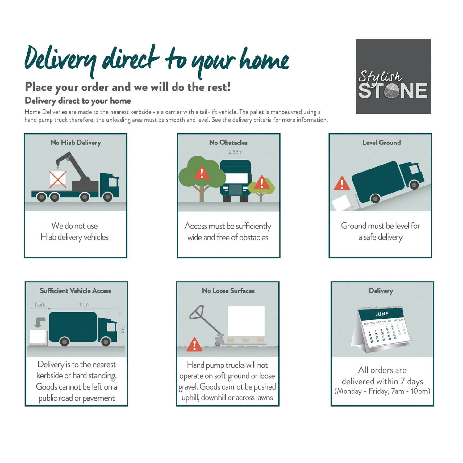 Stylish Stone Horsham Paving 450 X 450mm - Brindle (Full Pack) - Image 2