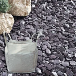 Stylish Stone Plum Slate 40mm - Bulk Bag 750 Kg