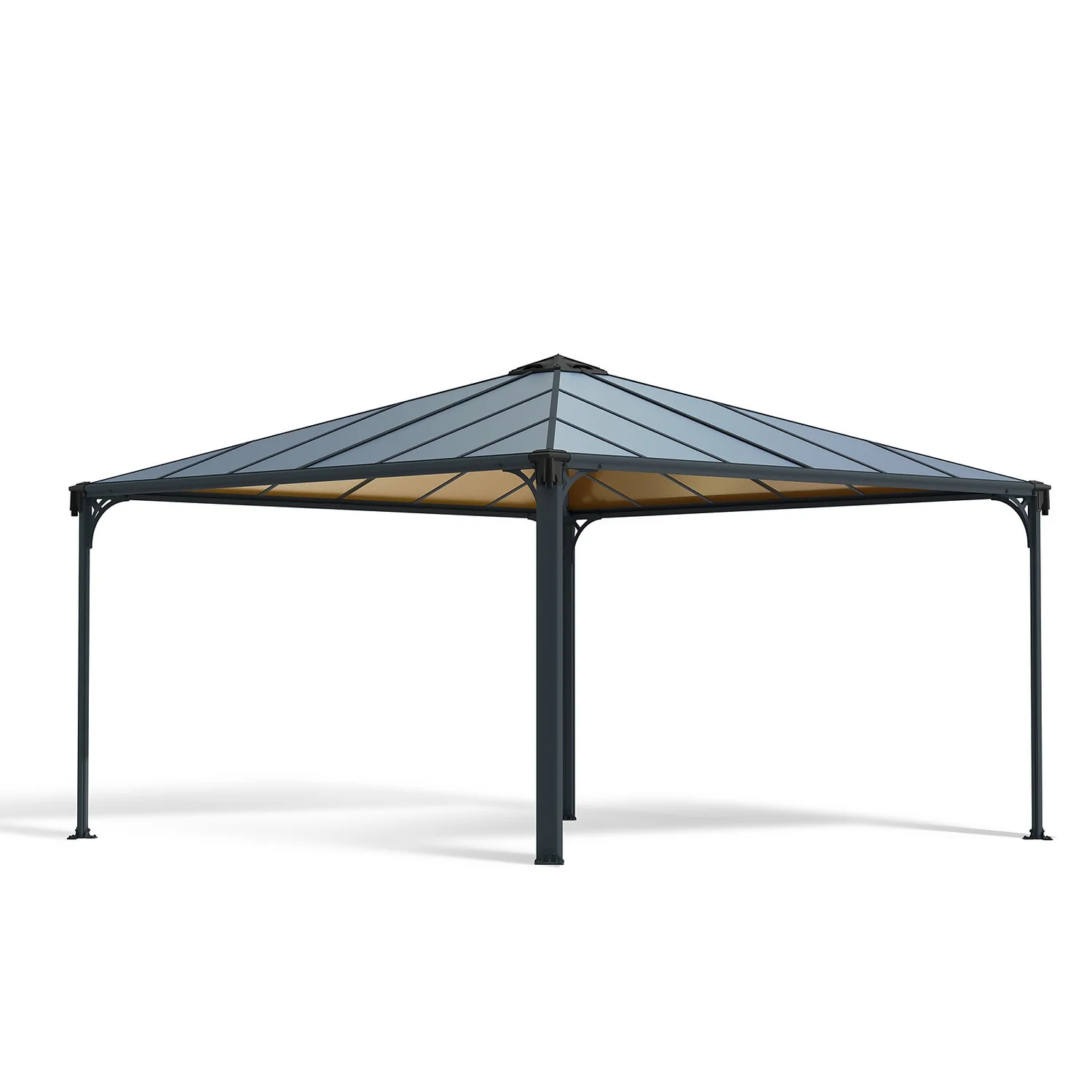Palram - Canopia Palermo 4300 Garden Gazebo Grey - Image 2