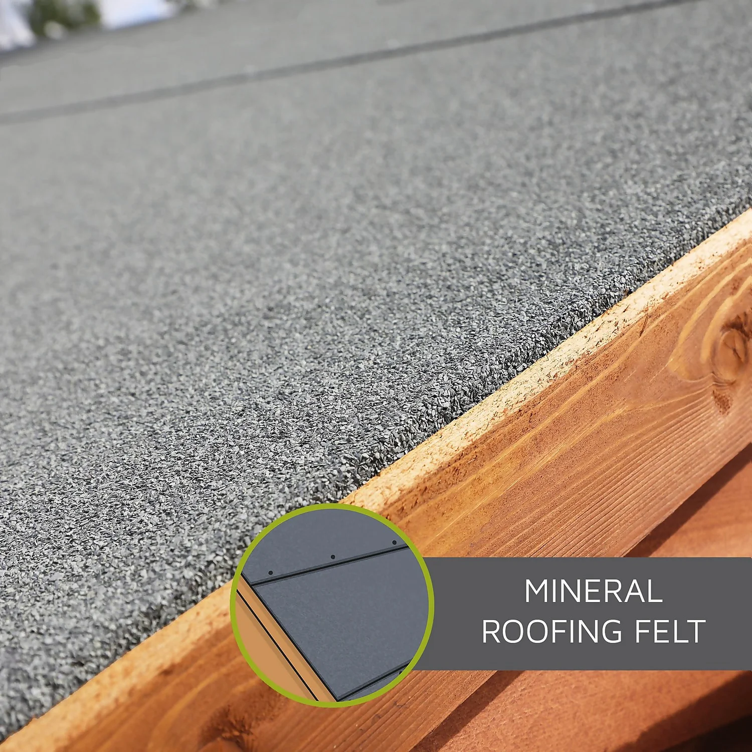 Mercia 6 X 3ft Overlap Pent Bike Shed - Image 7