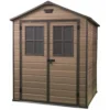 Keter Scala 6 X 8ft Outdoor Garden Apex Storage Shed - Brown