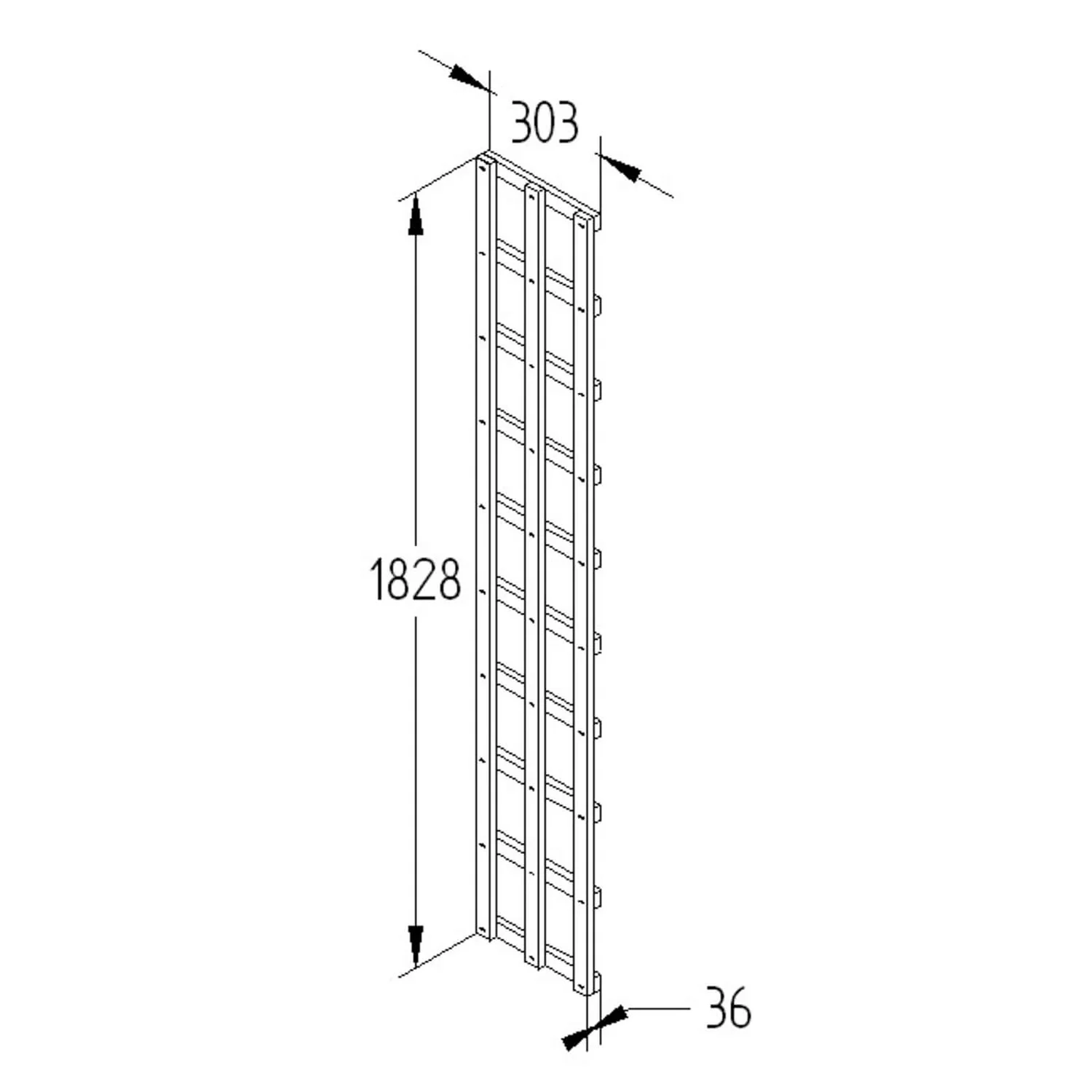 Heavy Duty Trellis - 30cm - Pack Of 10 - Image 5