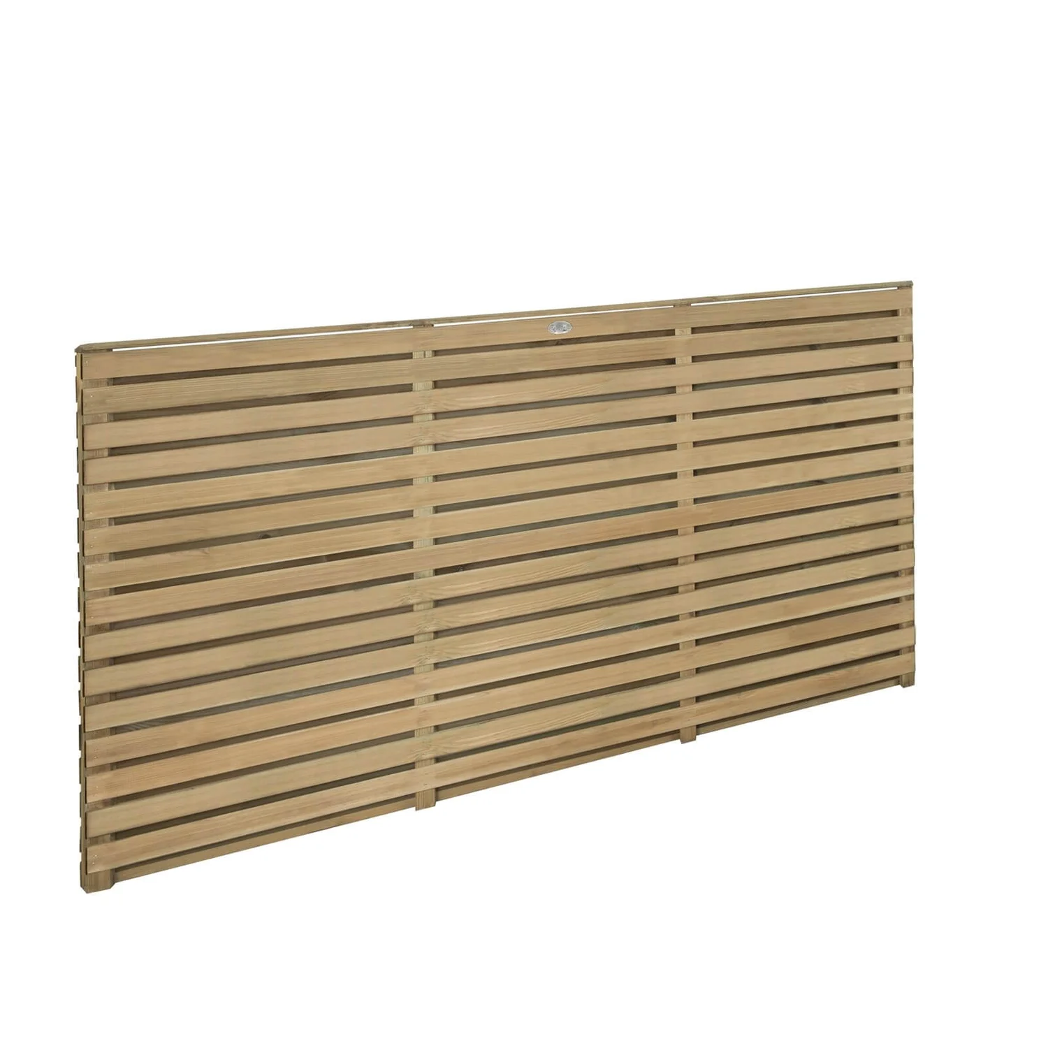 Forest Double Forest Slatted Fence Panel - 3ft - Pack Of 3 - Image 4