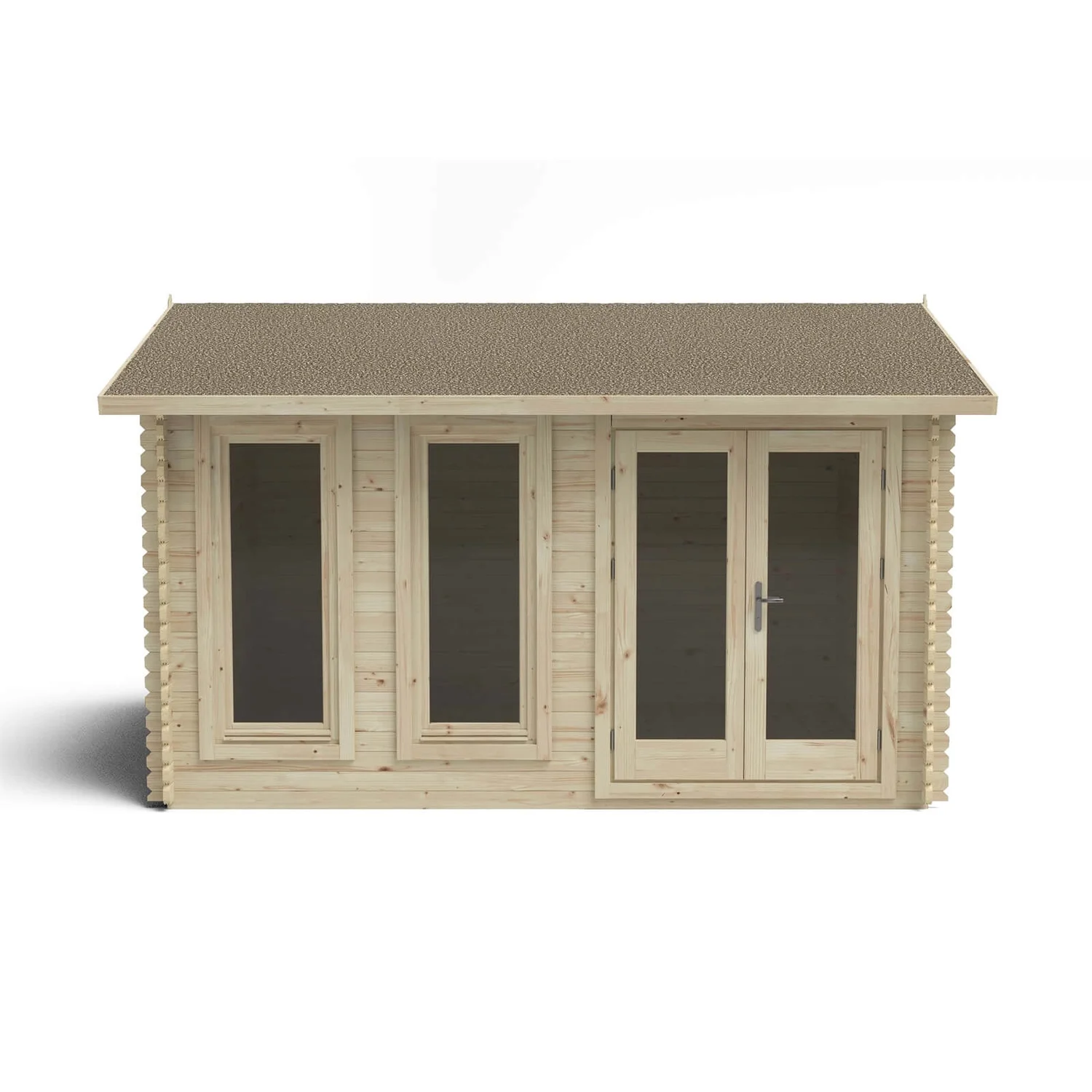 Chiltern 4.0m X 3.0m Log Cabin Double Glazed With Felt Shingles And Underlay - Image 5