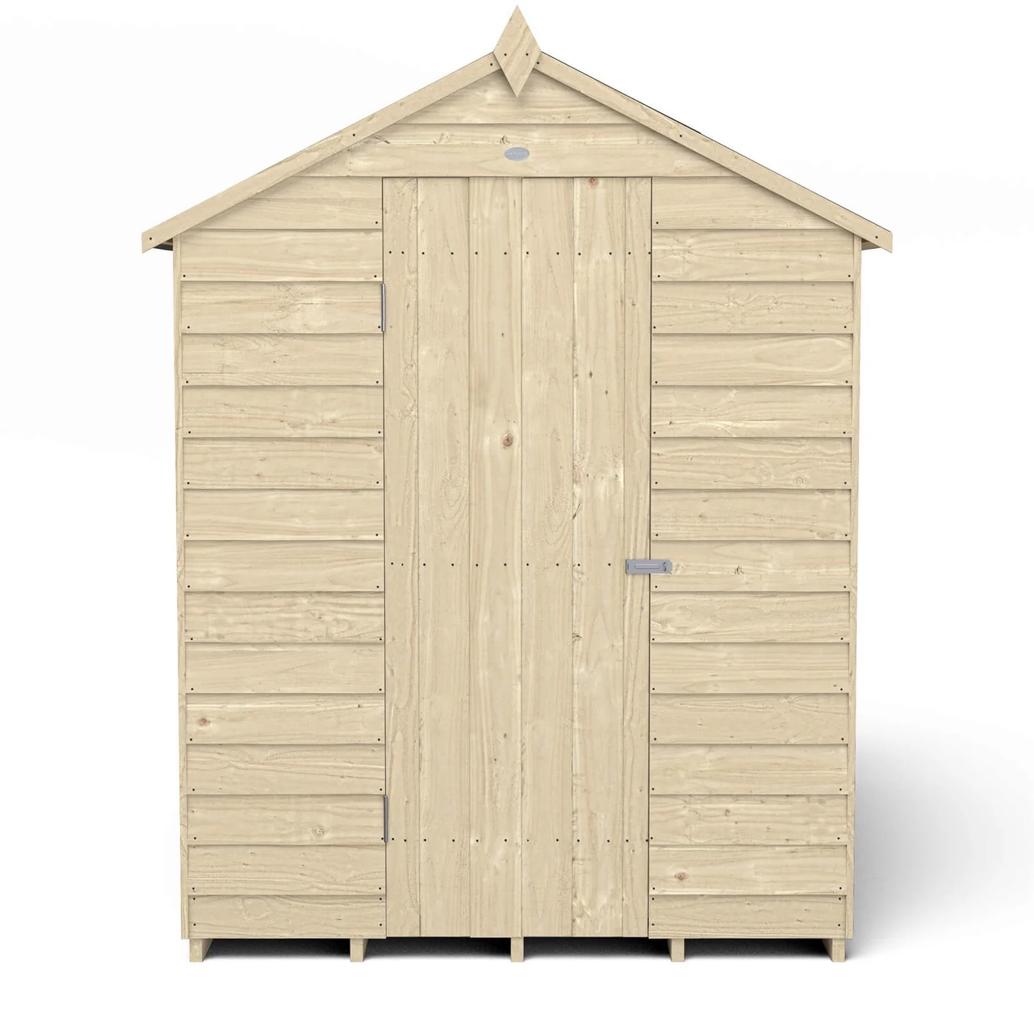 Forest 7 X 5ft Overlap Pressure Treated Apex Shed - No Window Incl. Installation - Image 2
