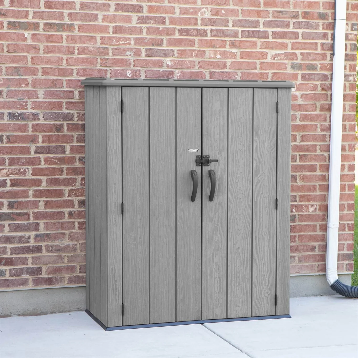 Lifetime 1500L Rough Cut Vertical Storage Cabinet - Image 4