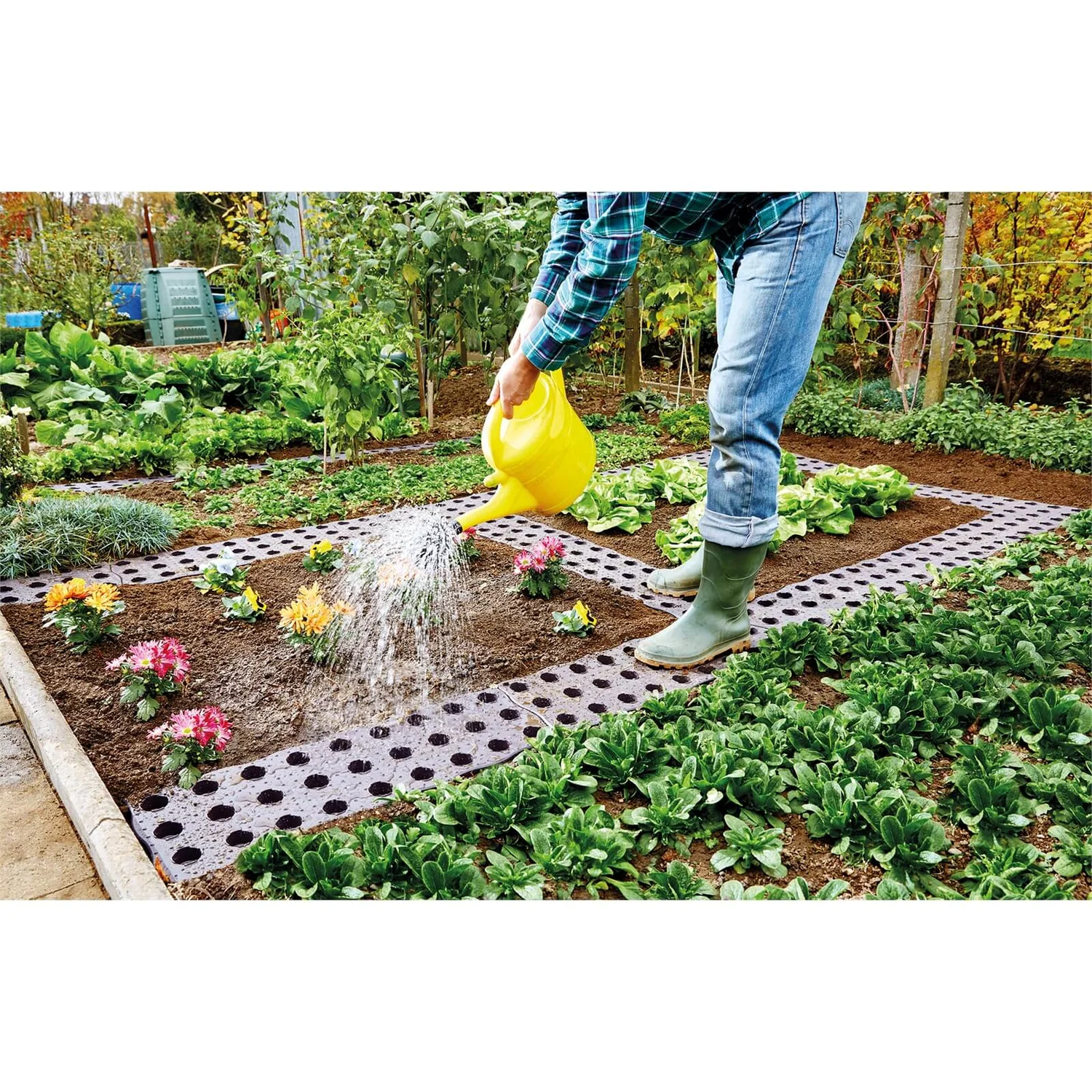 Garantia Maxi Garden Board 4 Per Set - Dark Brown - Image 7