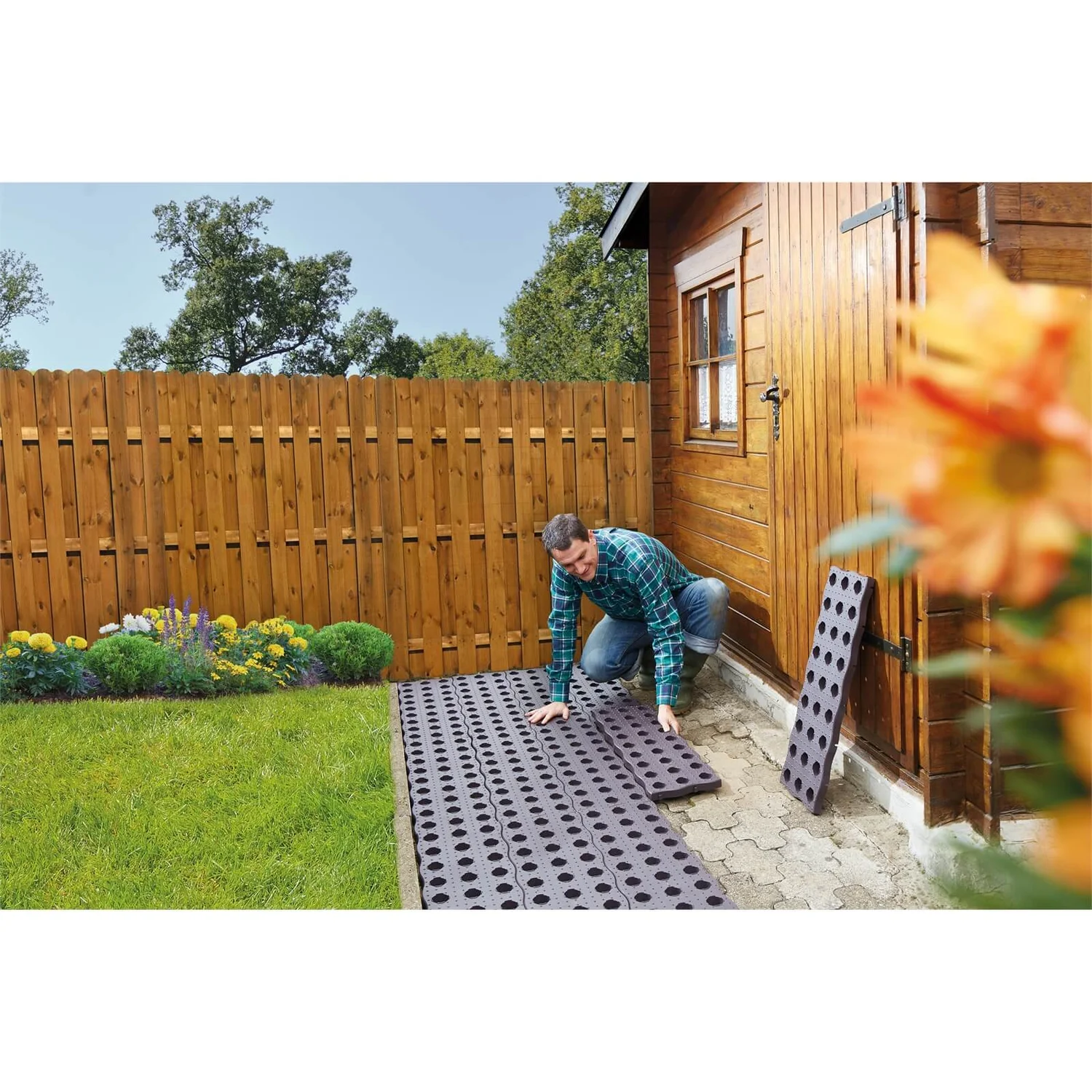 Garantia Maxi Garden Board 4 Per Set - Dark Brown - Image 6