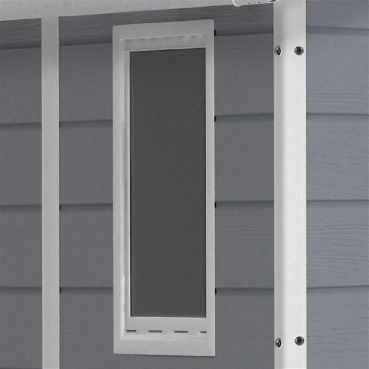 Keter Manor 6 X 5ft Outdoor Plastic Garden Storage Shed - Grey - Image 7