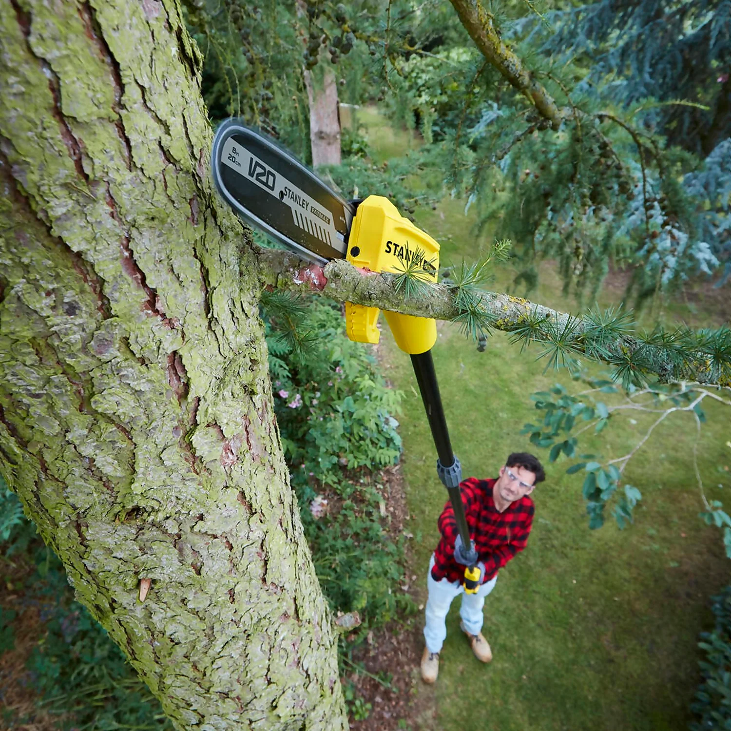 STANLEY FATMAX V20 18V Cordless 20Cm Pole Pruner (Sfmcps620M1-Gb) - Image 2