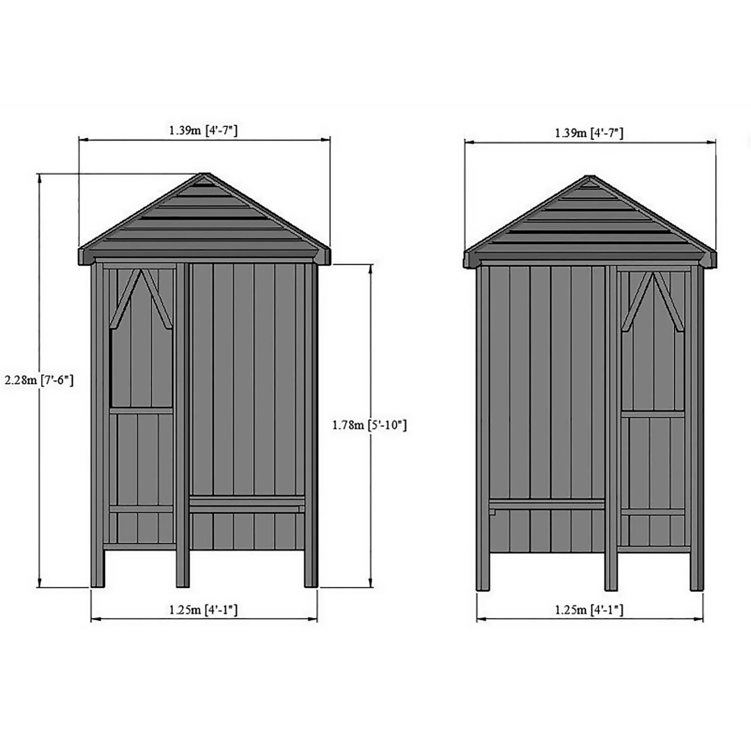 Shire Honeysuckle Corner Arbour - 4x4ft - Image 5