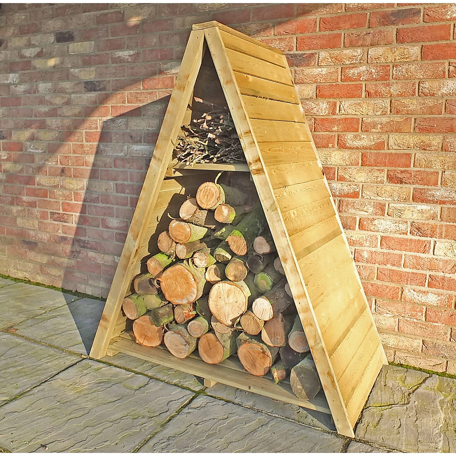 Shire Large Triangular Log Store - Image 2