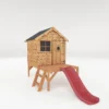 Mercia 7 X 9'4ft Snug Wooden Playhouse Tower And Slide