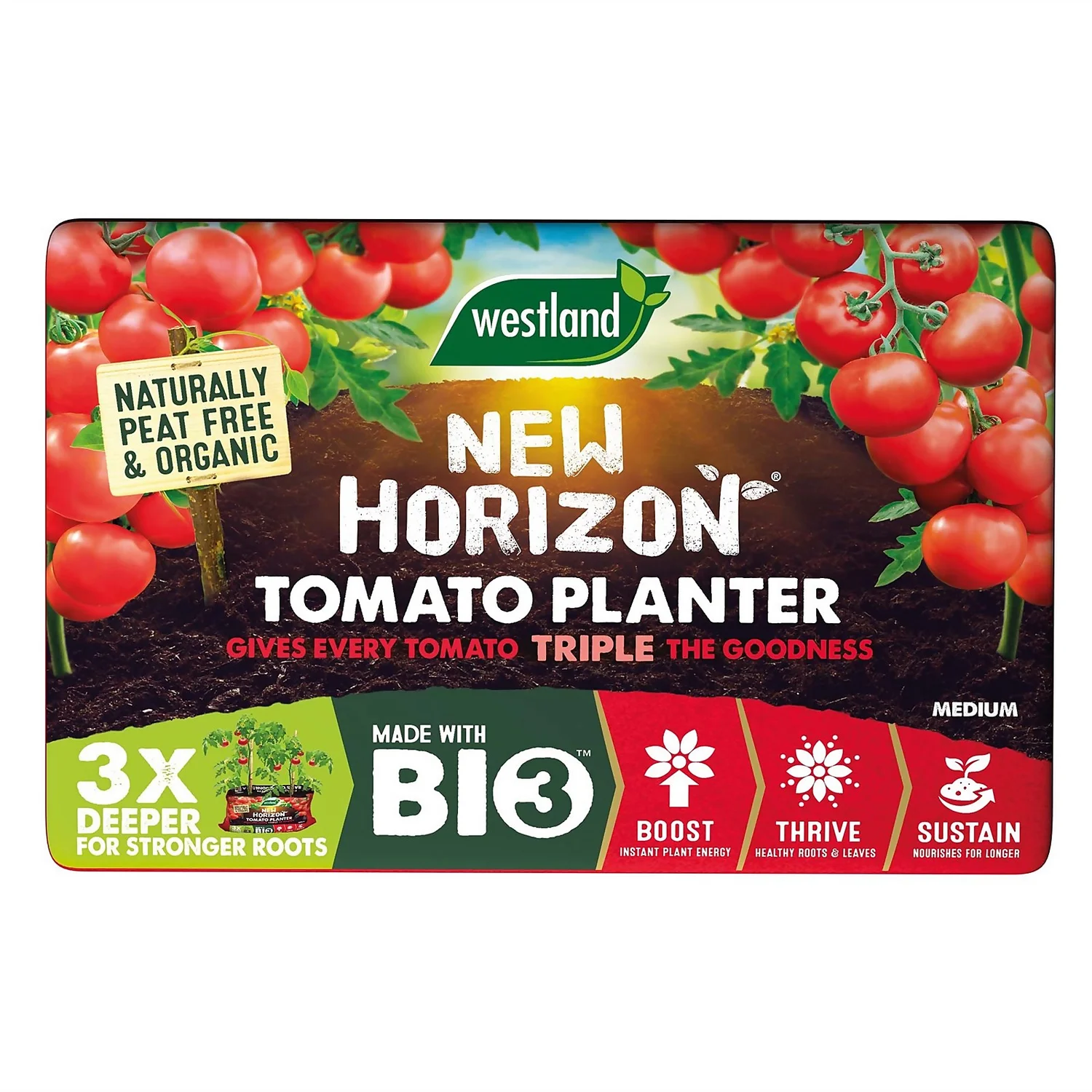 New Horizon Peat Free Tomato Planter Medium - 35L - Image 2