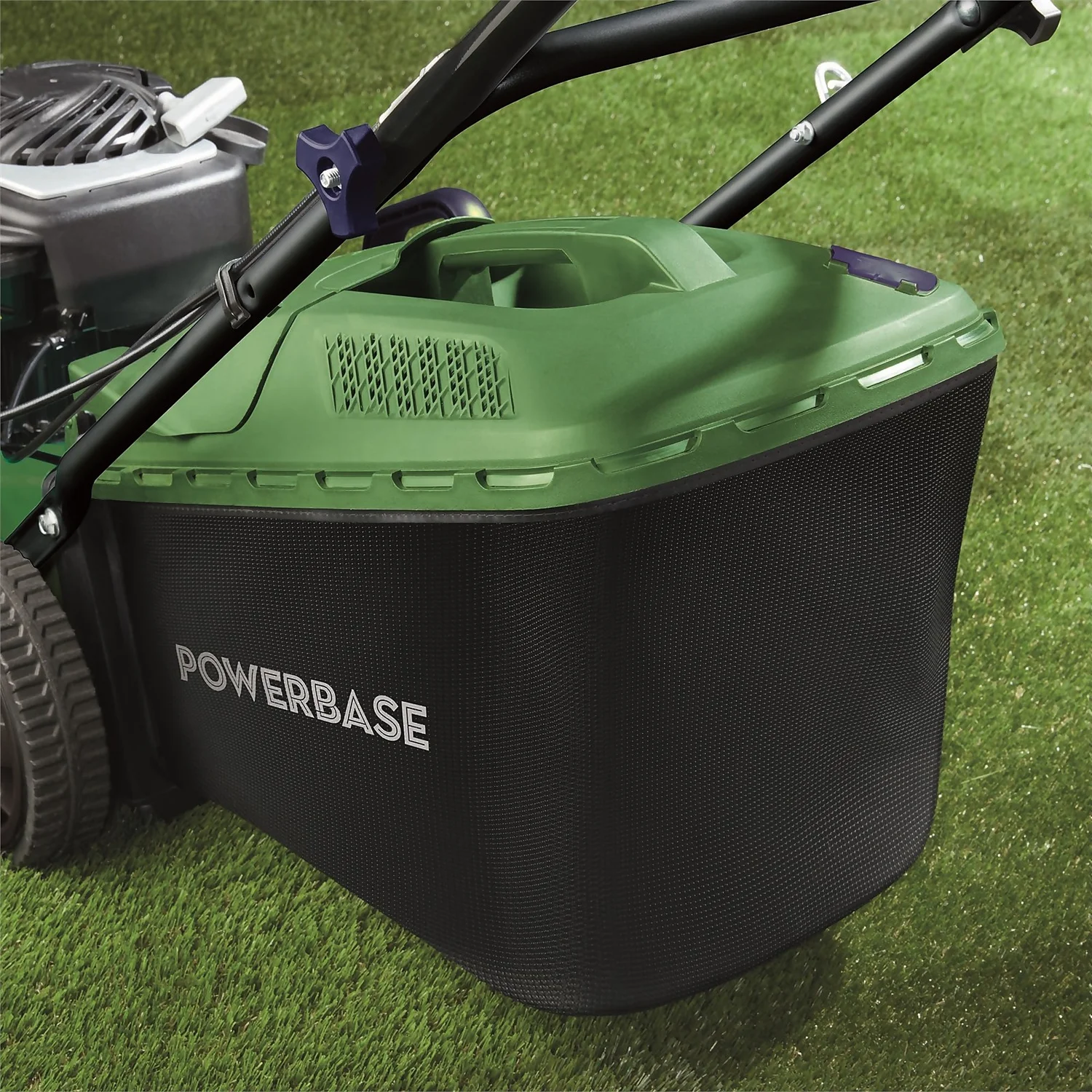 Powerbase 125cc 450e Petrol Lawn Mower - 41cm - Image 3