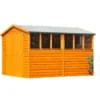 Shire 12 X 8ft Shed Overlap Double Door