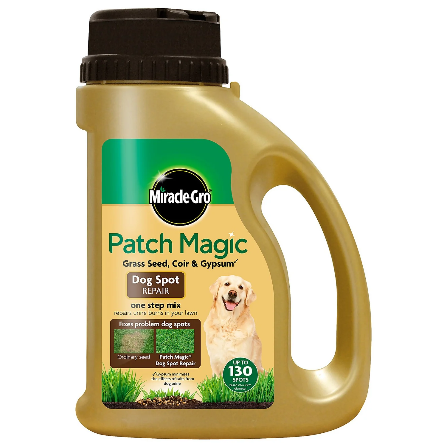 Miracle-Gro Patch Magic Dog Spot Repair Grass Seed - 130 Spots
