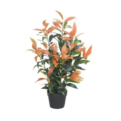 Artificial Photinia Tree - H80cm