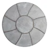Stylish Stone Chantry Twist Circle Paving Kit 1.5m Graphite