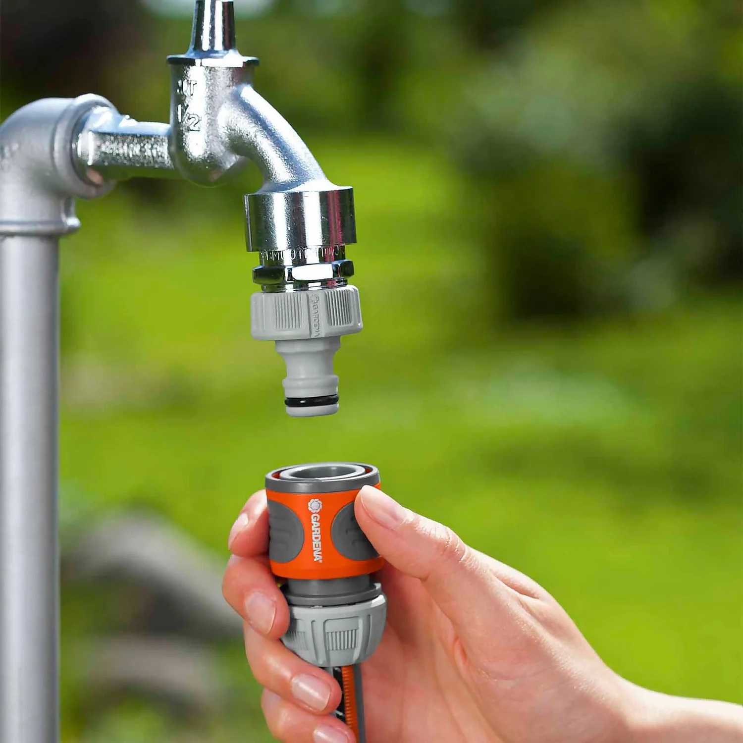 GARDENA Hose Connector And Water Stop Set - Image 3