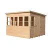Shire 8 X 8ft Sun Pent Shed - Including Installation