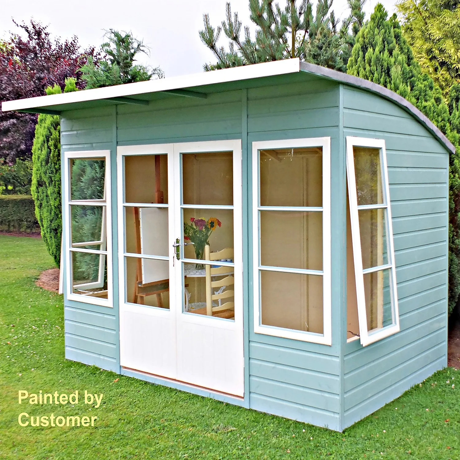 Shire 10 X 6ft Orchid Double Door Summerhouse - Image 2