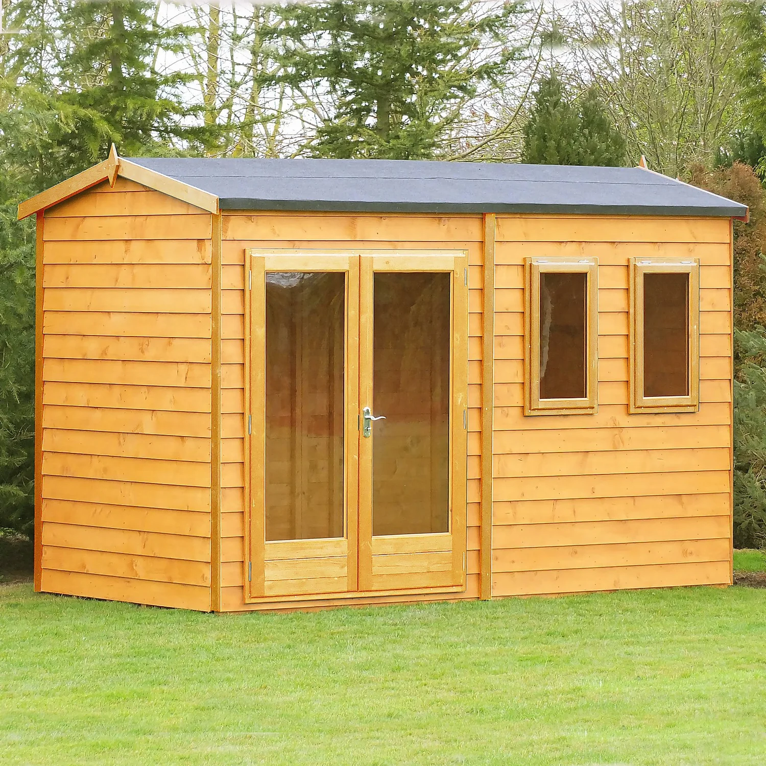 Shire 10 X 7ft Double Door Garden Office - Image 2