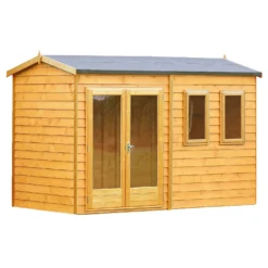 Shire 12 X 7ft Double Door Garden Office - Including Installation