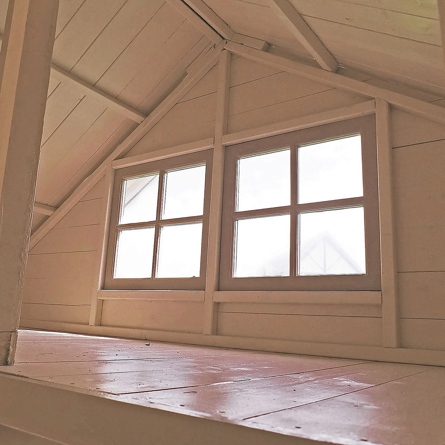 Shire 8 X 10ft Lodge Kids Wooden Playhouse - Including Installation - Image 2