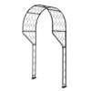 Agriframes Round Garden Portico 2.7m - Black