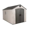 Lifetime 8x 12.5ft Plastic Outdoor Storage Shed - Installation Included
