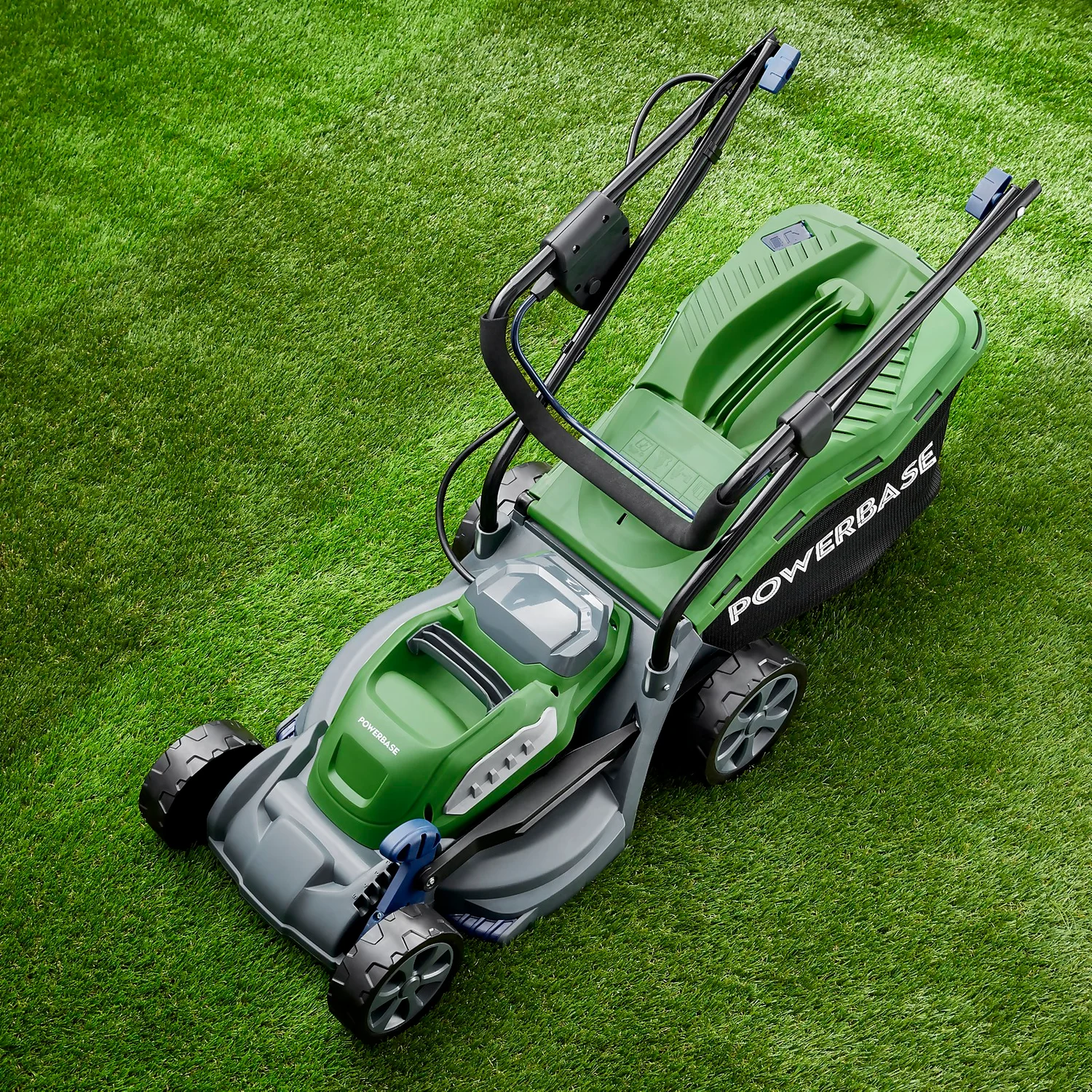 Powerbase 20V Cordless Lawn Mower & Trimmer Twin Pack - 25cm - Image 4