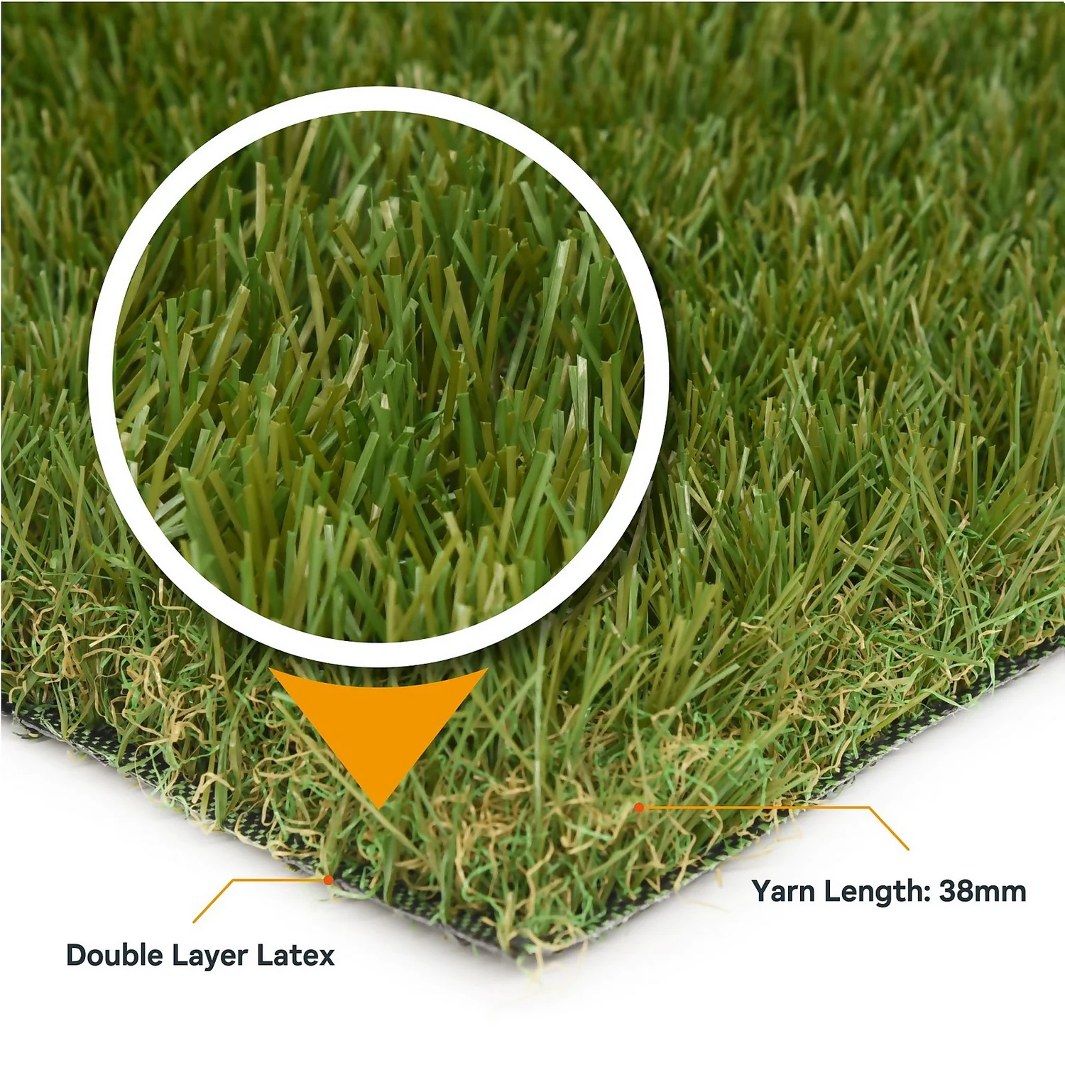 HB Deluxe Artificial Grass 1m X 4m - Image 4