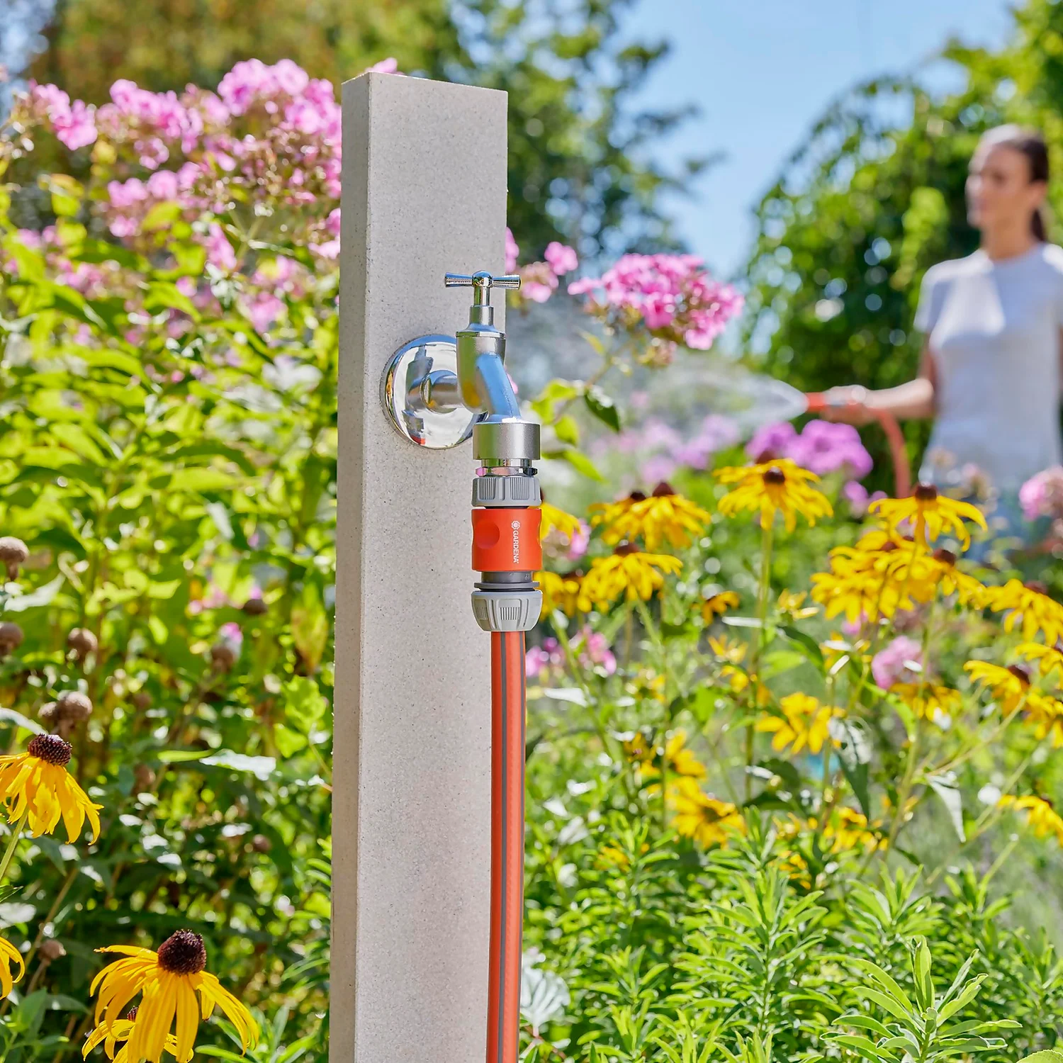 Gardena 20m Basic Hose Set - Image 3