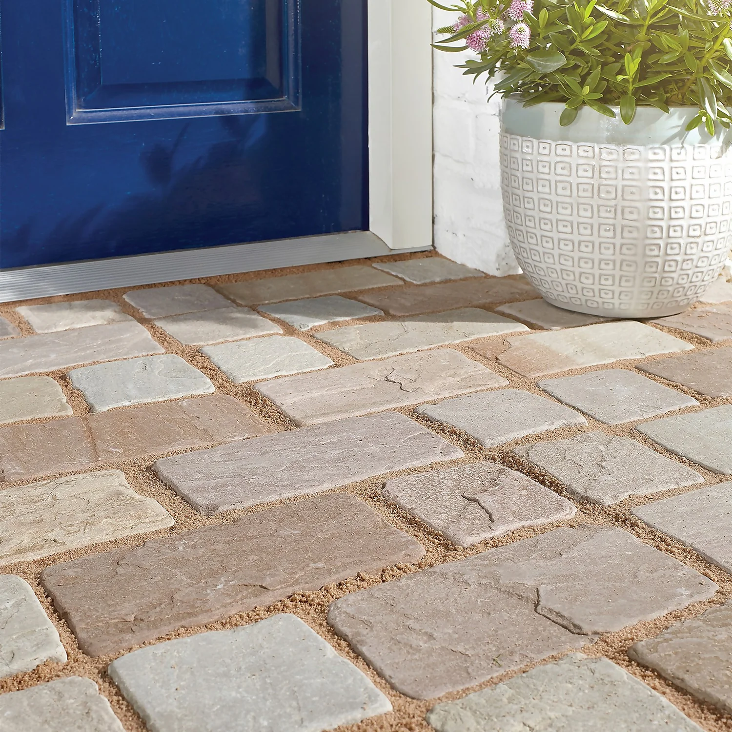 Stylish Stone Tumbled Cobble Set - 200 X 100mm Sycamore - Image 3